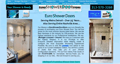 Desktop Screenshot of euroshowerdoorstore.com